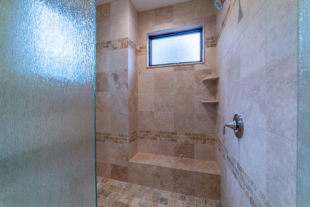 Master bedroom with en-suite bathroom large shower